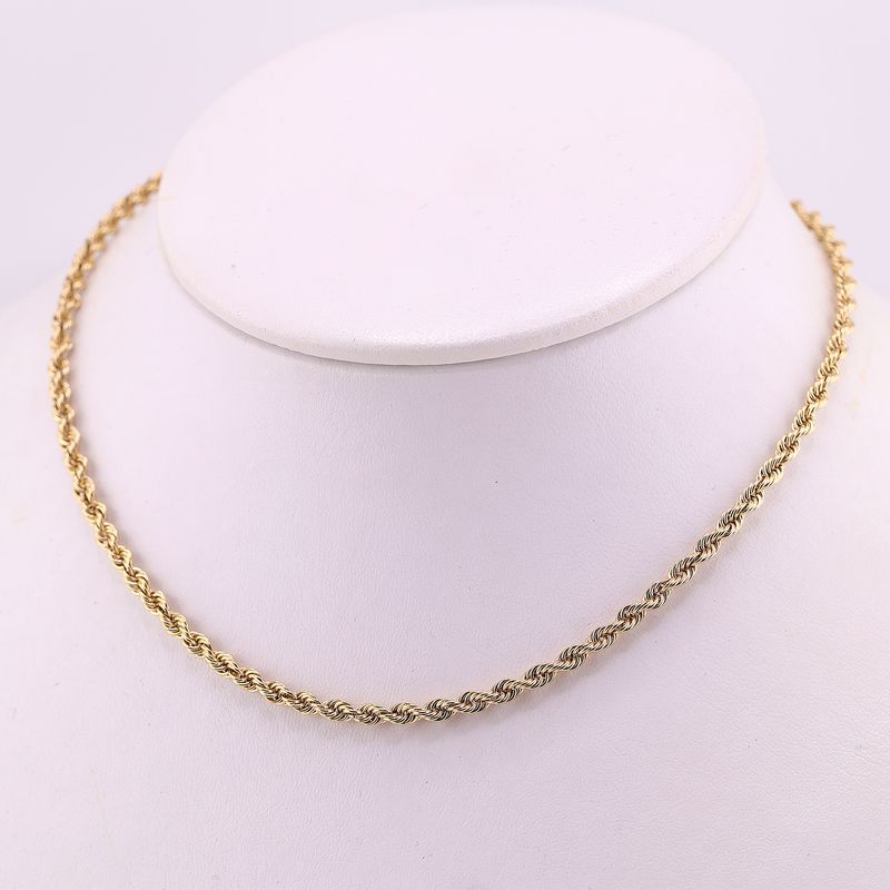 Cadena Torzal 14k 12.3g