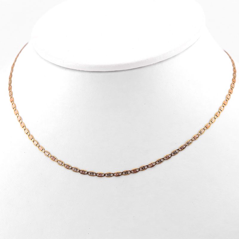 Cadena Valentino  10k 2.4g 45cm