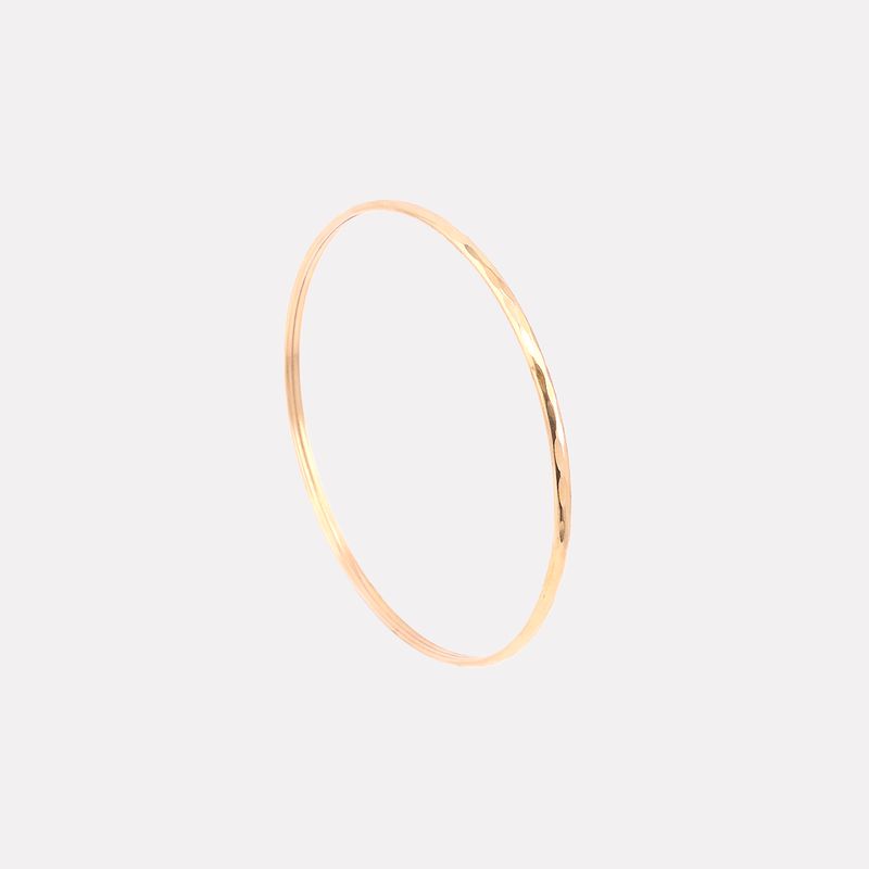 Aro Facetado 14k 3.8g