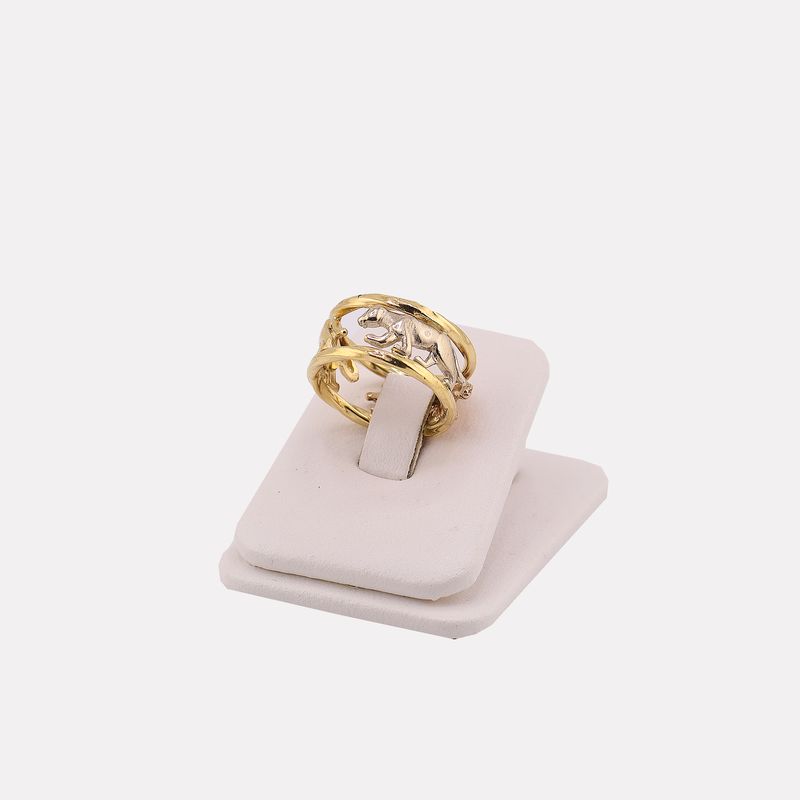 Anillo Pumas 14k 4.8g #7