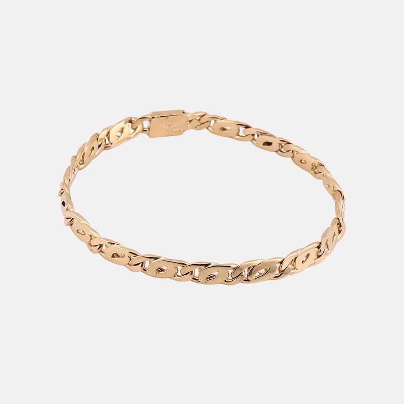 Pulso Ojo De Tigre  14k 21.4g  21cm