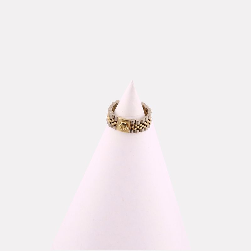 Anillo Tipo Rolex 14k 6.1g #8