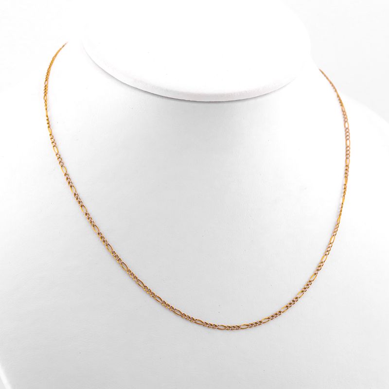 Cadena Eslabon Dimant. 14k 2g