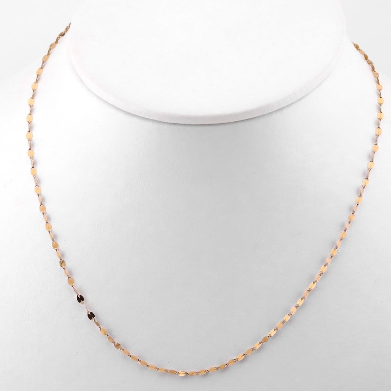 Cadena Granito De Café 14k 1.8g 65cm