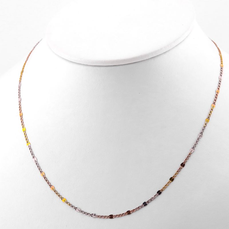 Cadena Mixta 14k 2.1g 55cm