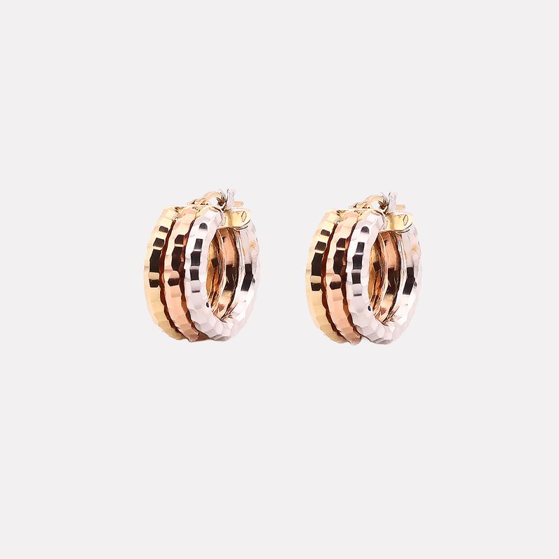 Arracadas Relim. 3 Tnos 14k 8g