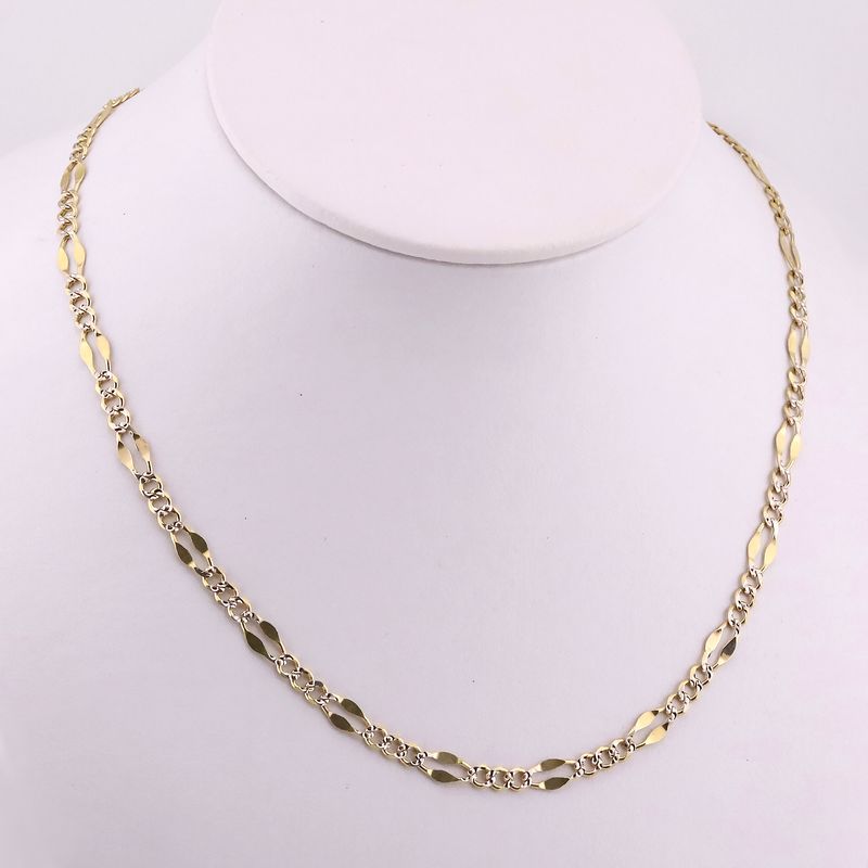 Cadena Mixta Diam. 14k 12.2g 55cm