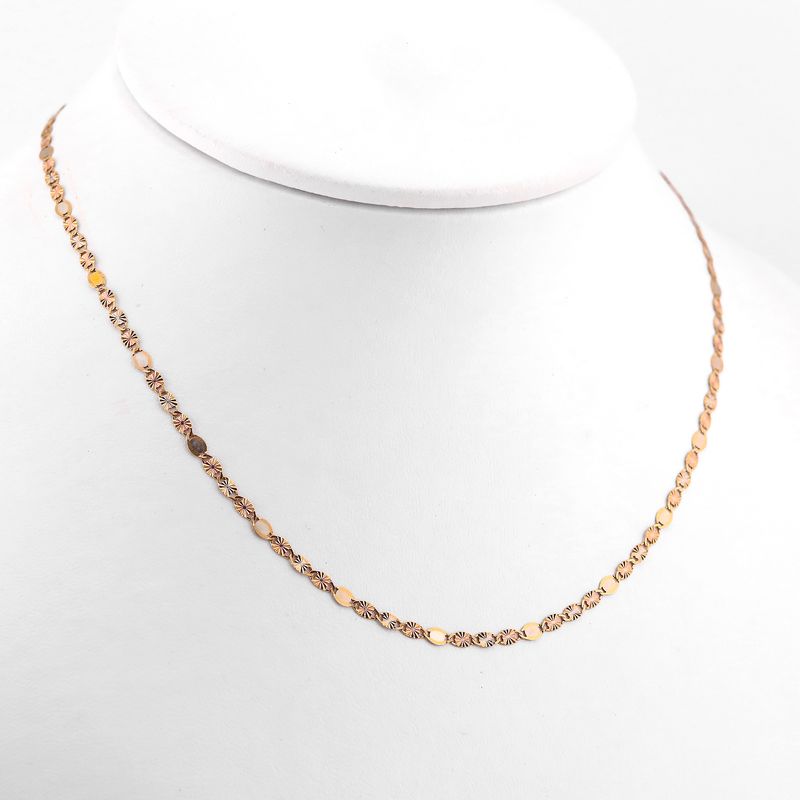 Cadena Gucci Italiana 14k 2.4g 40cm