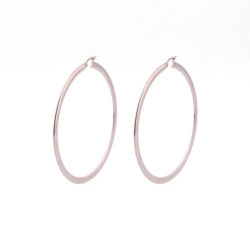 Arracadas Lisas Bcas. 14k 8.2g