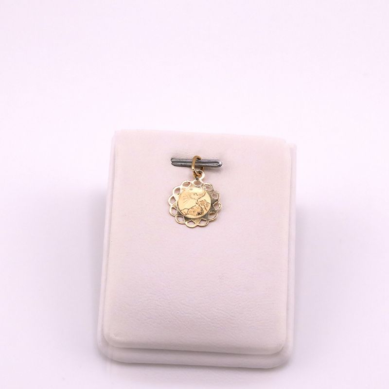 Dije Flor Bautizo 14k 0.5g