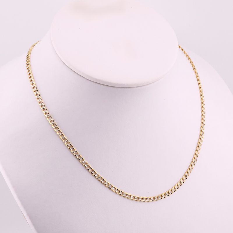 Cadena Esalbon Dimant. 14k 10.1g 55cm