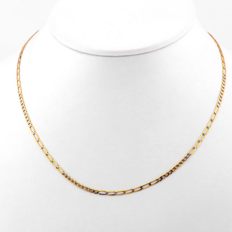 Cadena Cartier Dimant. 14k 5.1g 60cm