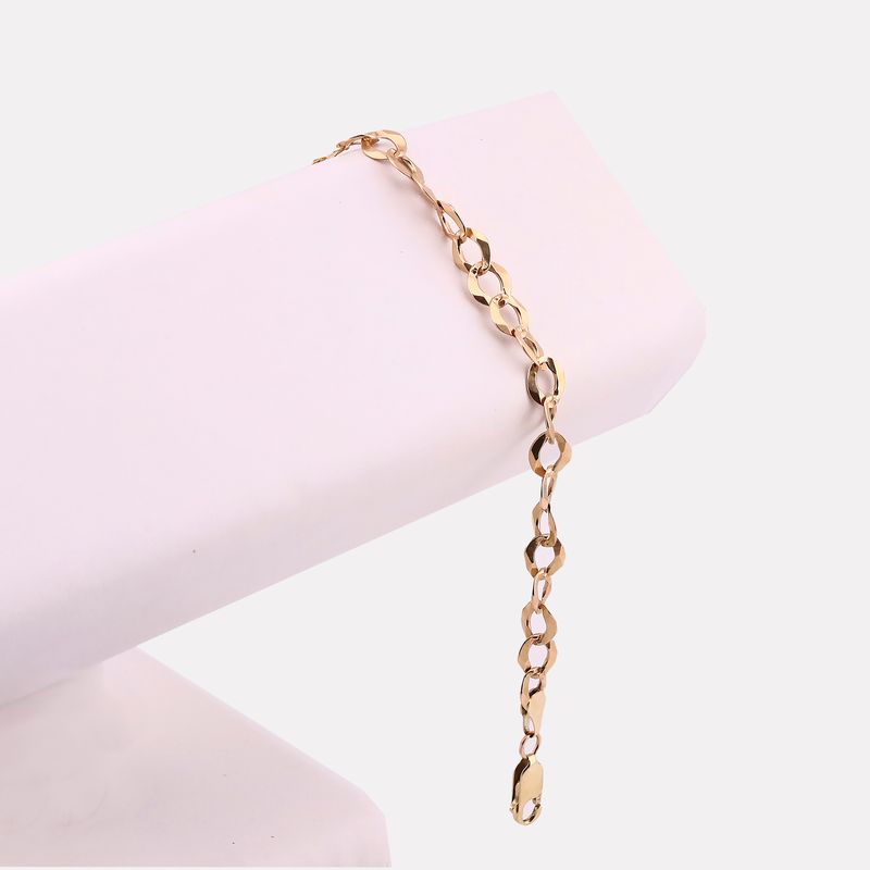 Pulso Eslabones Inv. 14k 9.3g 21cm