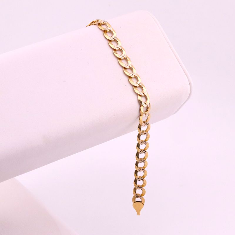 Pulso Diamantado 14k 9.7g 19cm