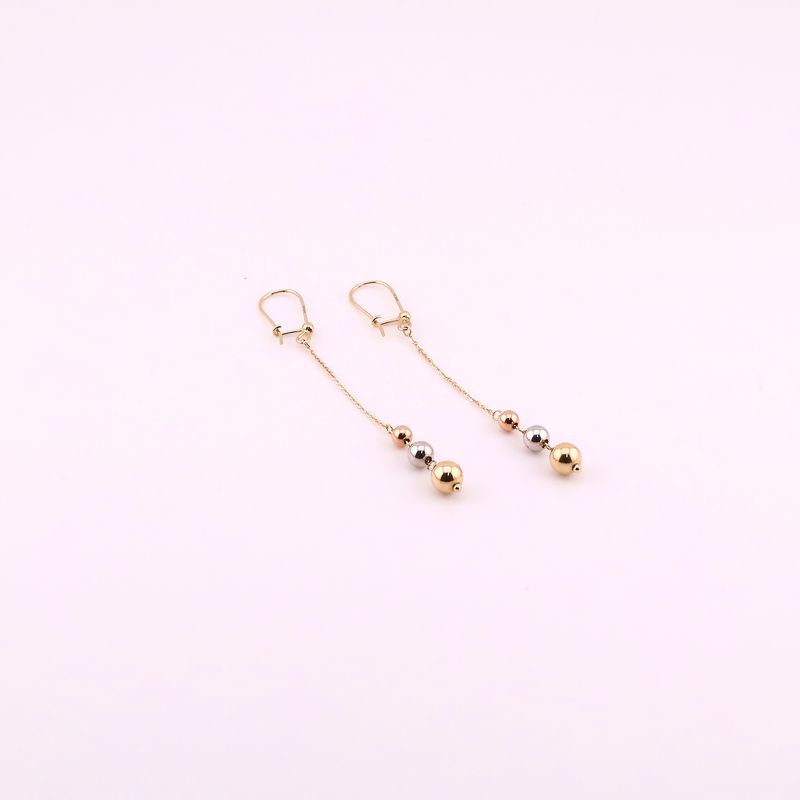 Artes Largos Borlas Tnos 14k 2.8g