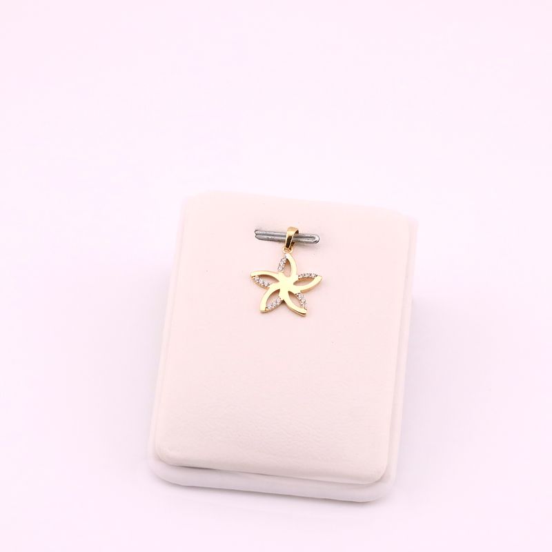 Dije Flor C/p Bcas 14k 0.7g