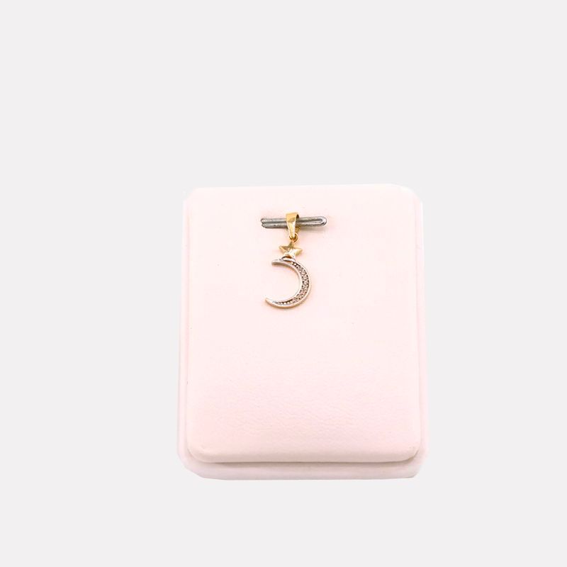 Dije Luna C/p Bcas  14k 0.7g