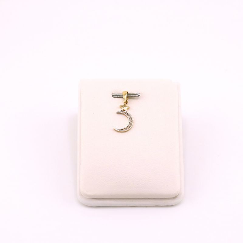 Dije Luna C/p Bcas  14k 0.7g