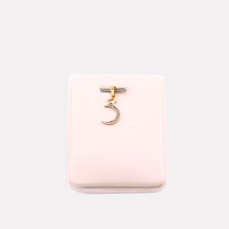 Dije Luna C/p Bcas  14k 0.7g