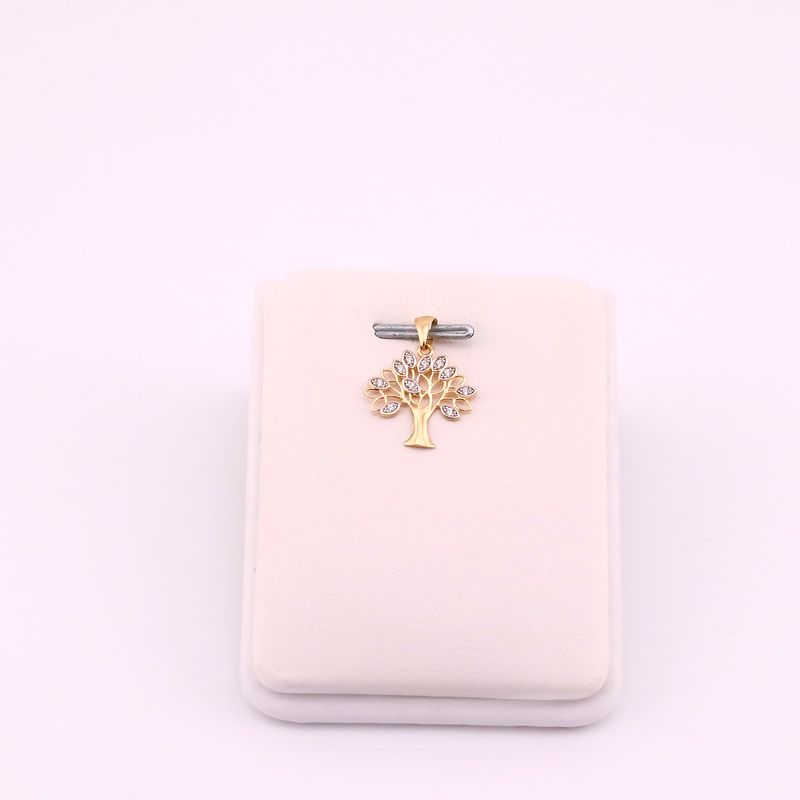 Dije Arbol De La Vida C/p Bcas 14k 0.7g