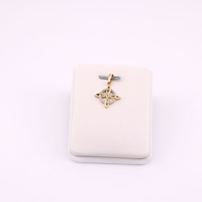 Dije Nudo De Bruja 14k 1g