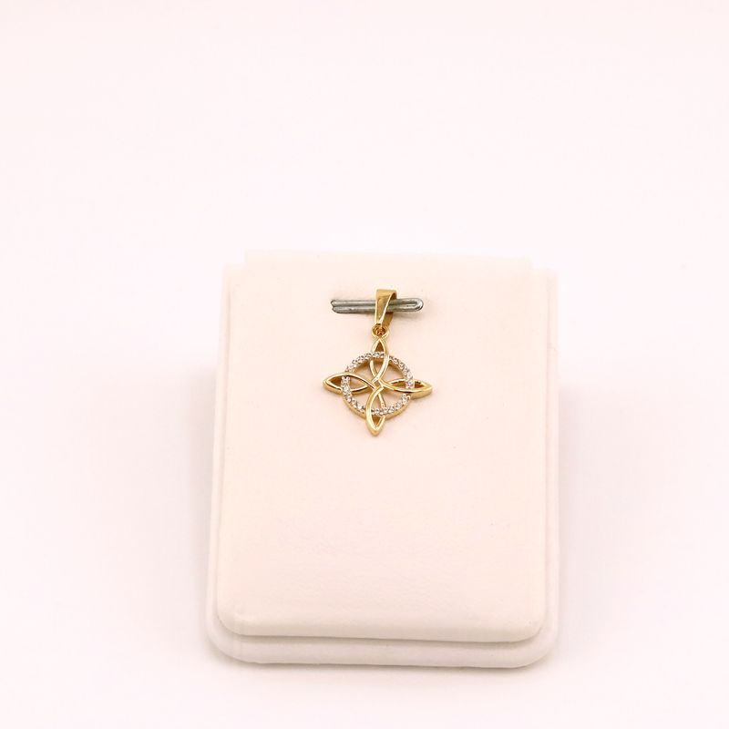 Dije Nudo De Bruja 14k 1g