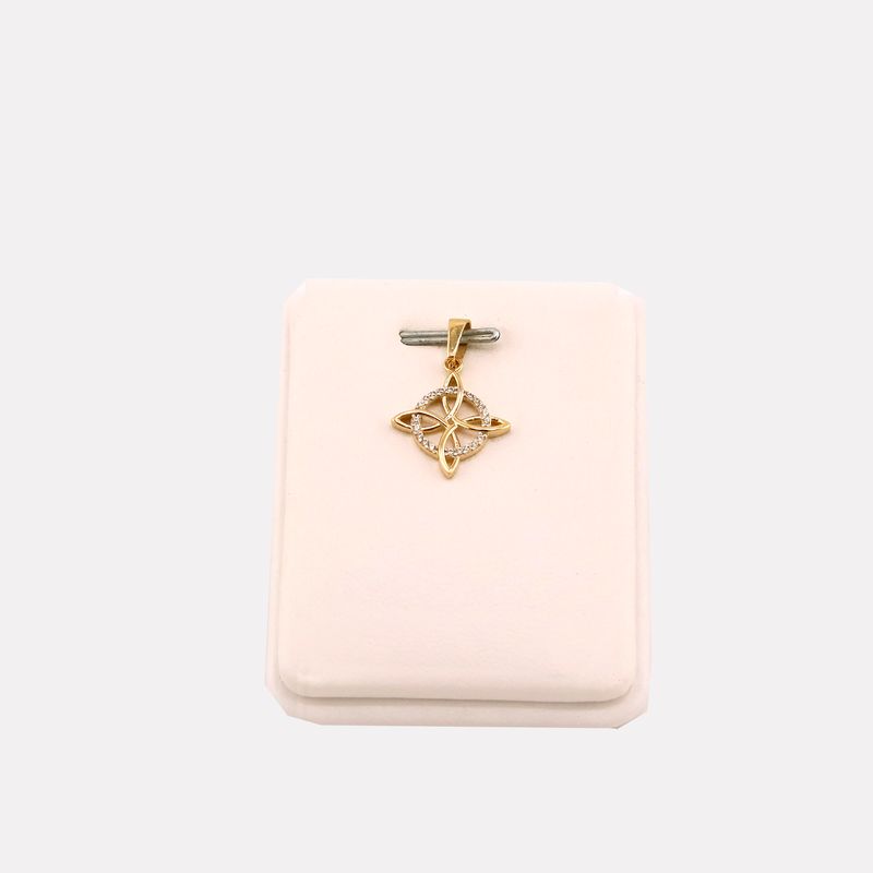 Dije Nudo De Bruja 14k 1g