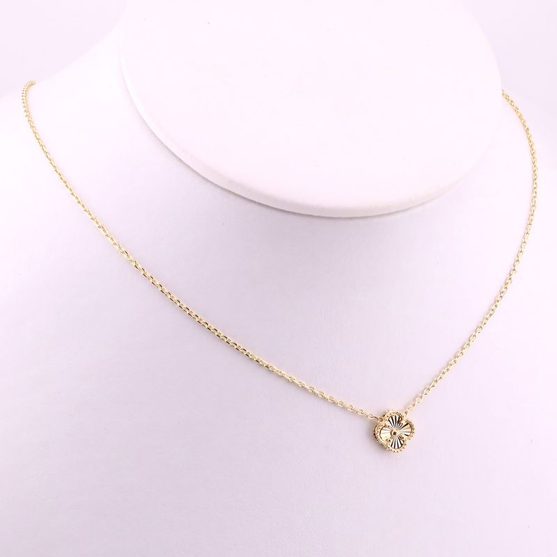 Gargantilla Trebol Relim. 14k 3.3g