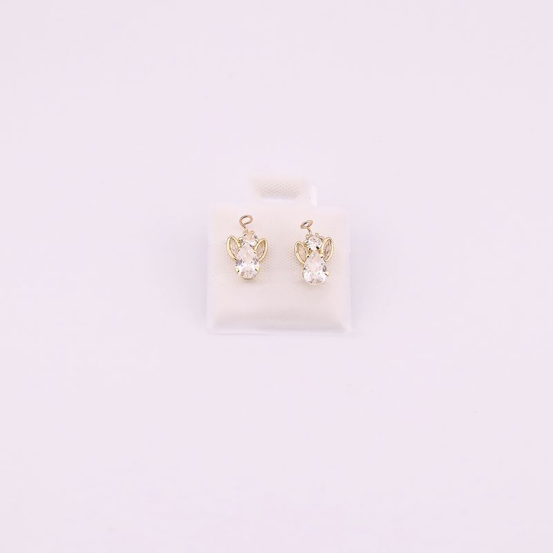 Broqueles Angel P/gde 10k 0.8g