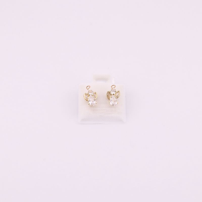 Broqueles Angel P/gde 10k 0.8g