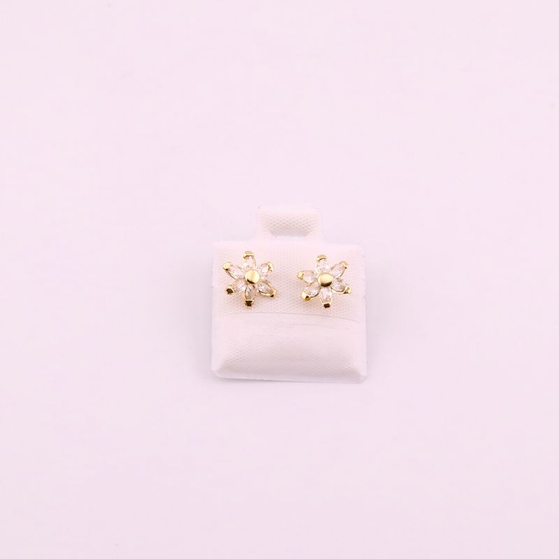 Broqueles Margarita Gde 10k 0.5g