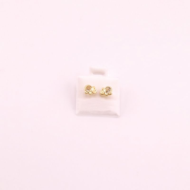 Broqueles Elefante Bol 10k 0.4g