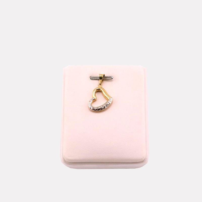 Dije Corazon Relim. 10k 0.6g