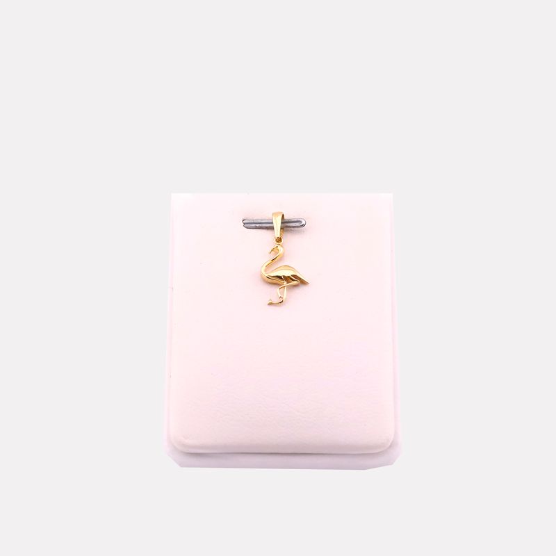 Dije Flamingo 10k 0.6g
