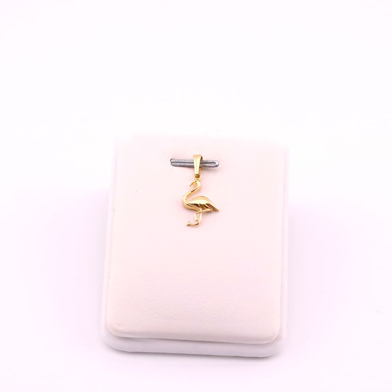 Dije Flamingo 10k 0.6g