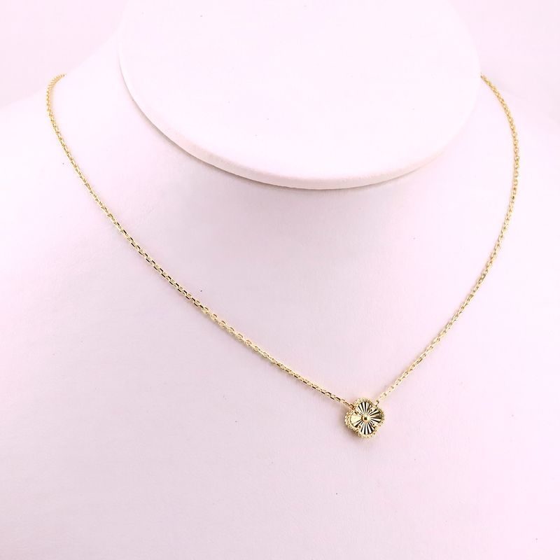 Gargantilla Trebol Relim 10k 3.1g