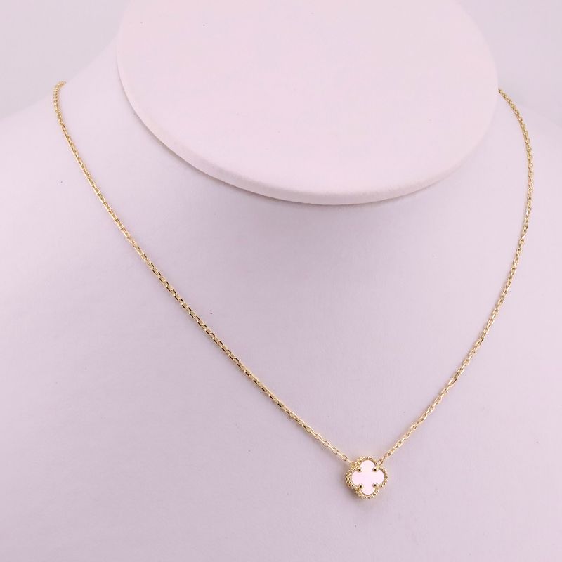 Gargantilla Trebol C/p Bca 10k 2.9g