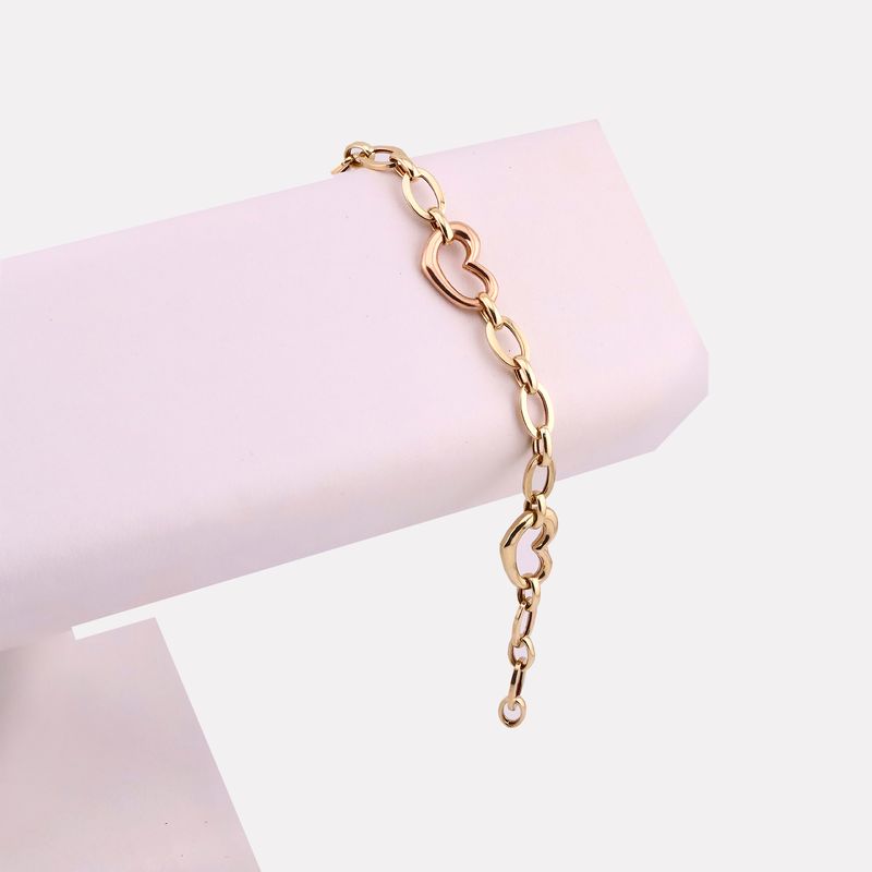 Pulso Corazones 10k 6.2g