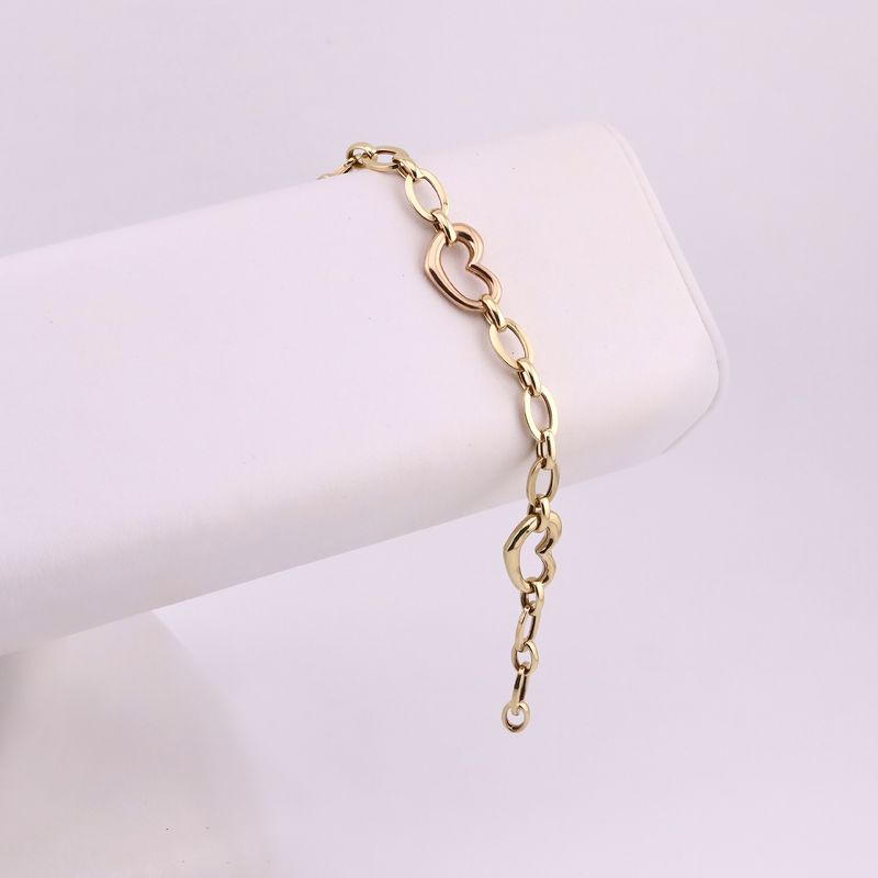 Pulso Corazones 10k 6.2g