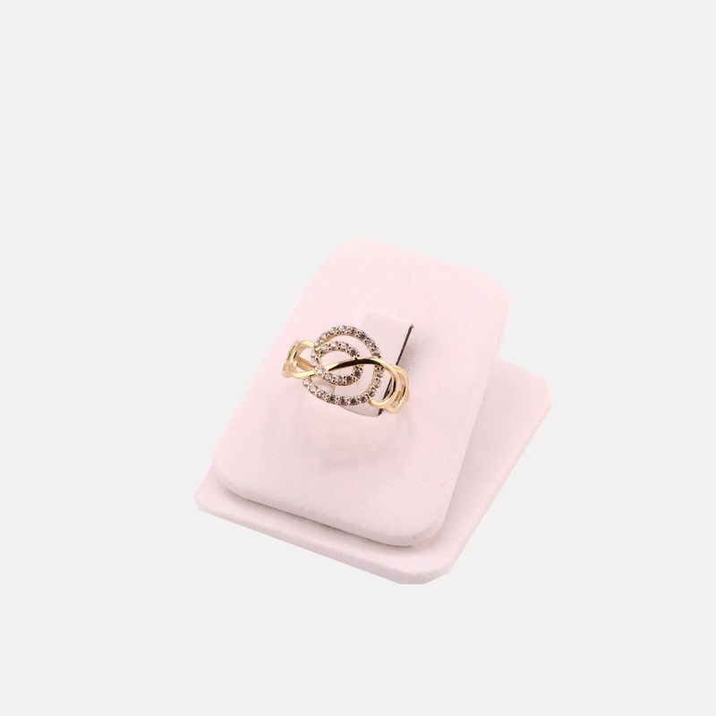 Anillo Espiral C/p 14k  1.5g # 6.5