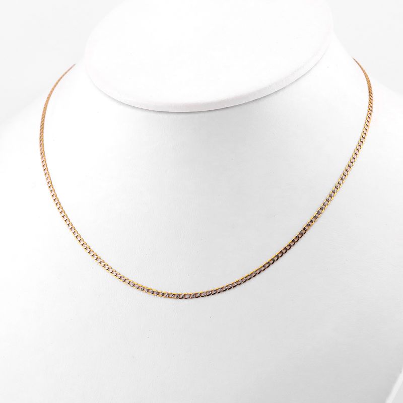 Cadena Eslabon Diam. 14k 2.7g 50cm