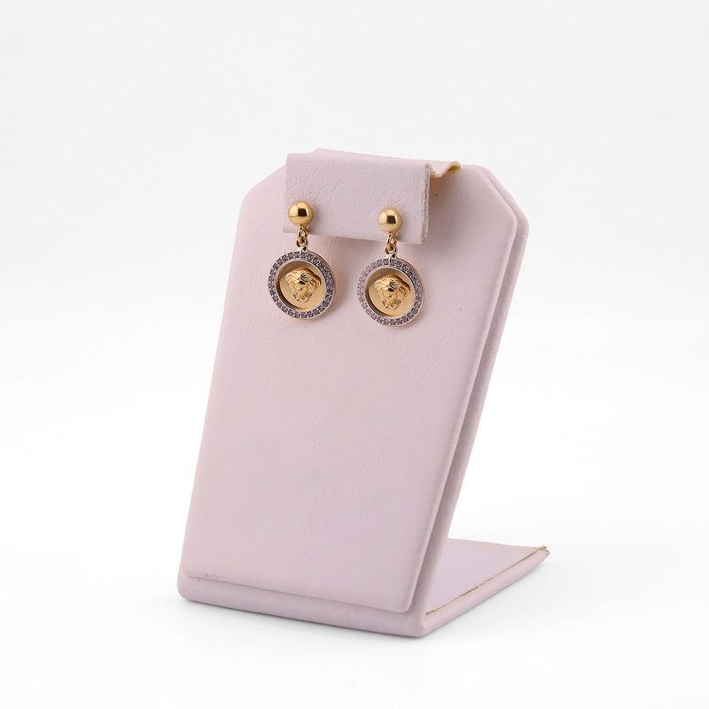 Aretes Imit. Versace 14k 3.9g