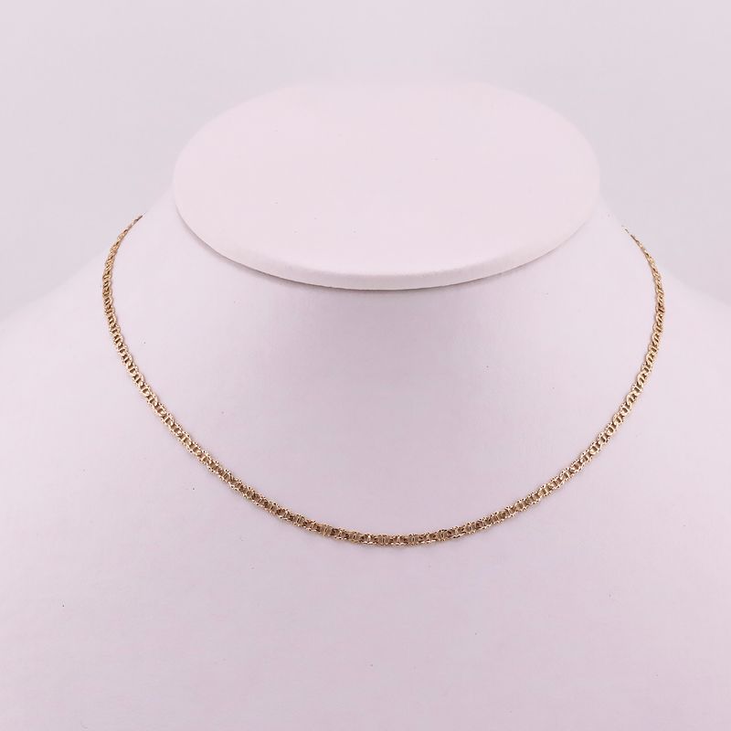 Cadena Escalera 14k 3.8g 45cm