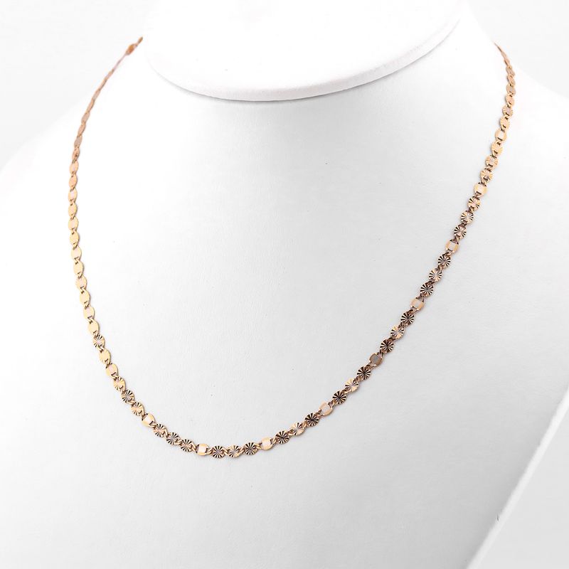 Cadena Gucci Italiana 14k 3.6 45cm