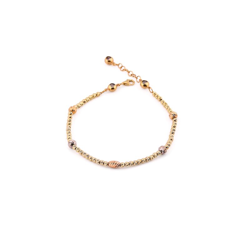 Pulsera Borlas Relim Tnos 14k 6.8g