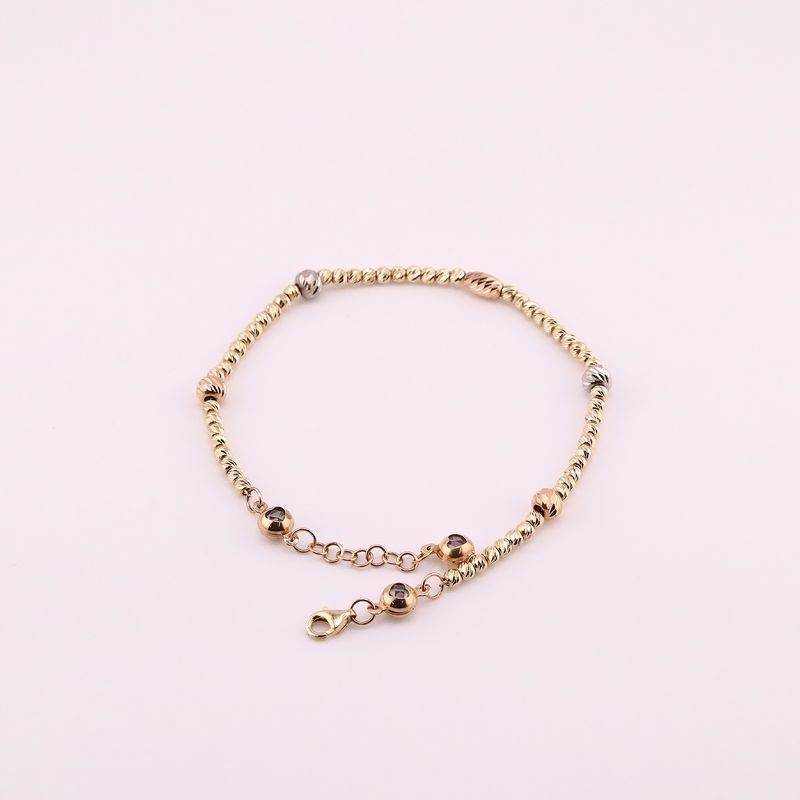 Pulsera Borlas Relim Tnos 14k 6.8g