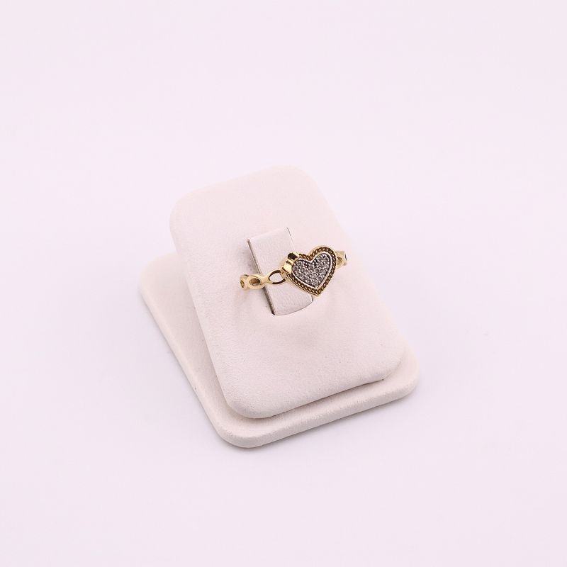 Anillo Corazones 14k 1.5g #8