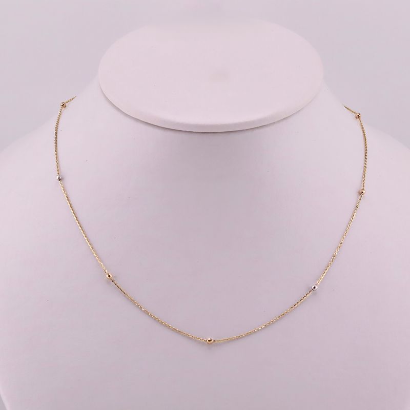 Gargantilla Borlas 14k 1.6g