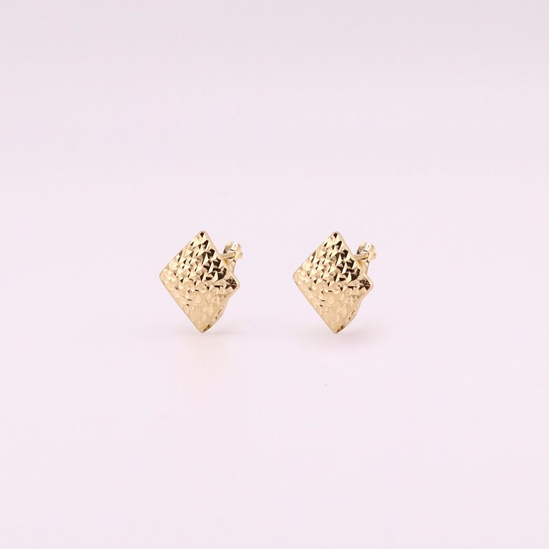 Aretes Rombo Relim. 14k 1.6g