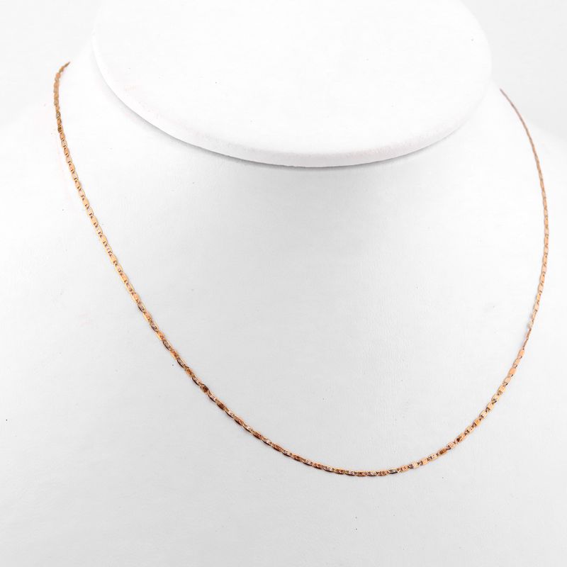 Cadena Valentino 14k 0.9g 40cm